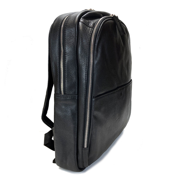 Rowallan Loreto Leather Backpack - Style: 31-7744 Black – Cox's