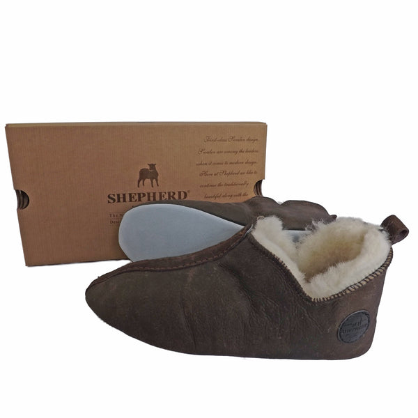 Shepherd Sheepskin Bootee Slipper Style Henrik 6201 Oiled