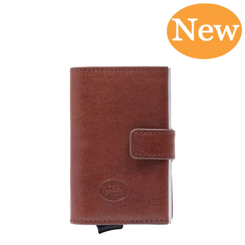 The Bridge Leather Eject Credit Card Holder- Style: 01400201