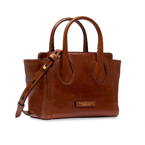 The Bridge Zip Topped  Leather Tote / Shoulder Bag - 04203401 - Fiona