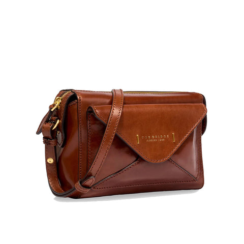 The Bridge Zip Top Shoulder Bag - Style: 04290401