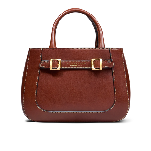 The Bridge Zip Topped  Leather Tote / Shoulder Bag - 04352501