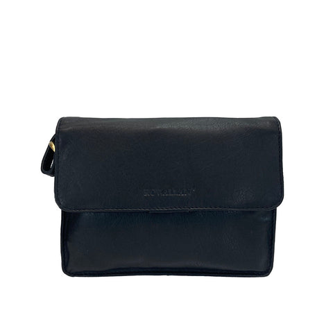 Rowallan Leather Mini Shoulder Bag - Style: 31-279408 Black