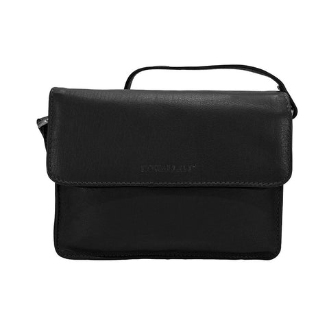 Rowallan Leather Mini Shoulder Bag - Style: 31-279408 Black