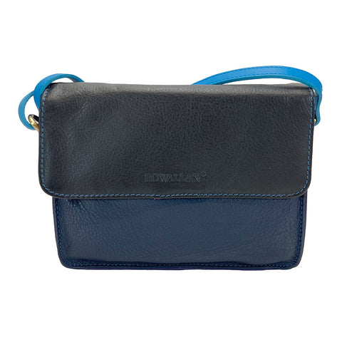 Rowallan Leather Mini Shoulder Bag - Style: 31-279635 Multi