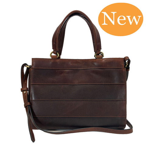 Rowallan Carpenter Leather Grab- Multiway Bag - Style: 31-2970 - Brown