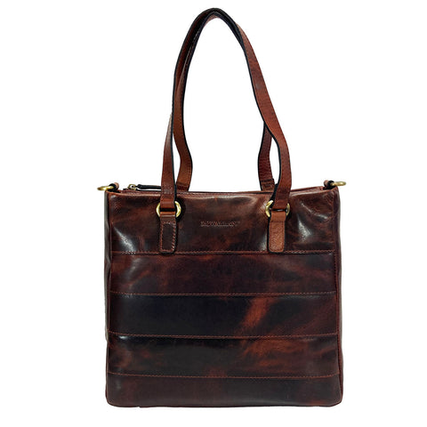 Rowallan Carpenter Leather Grab- Multiway Bag - Style: 31-2971 - Brown