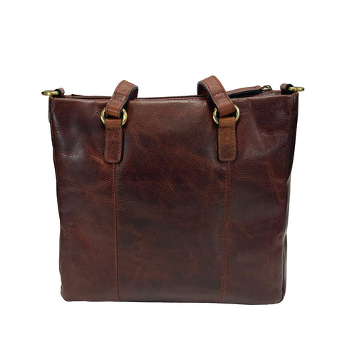 Rowallan Carpenter Leather Grab- Multiway Bag - Style: 31-2971 - Brown