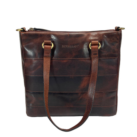 Rowallan Carpenter Leather Grab- Multiway Bag - Style: 31-2971 - Brown