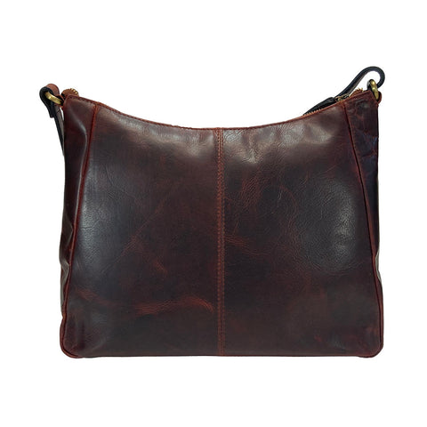 Rowallan Leather Carpenter Cross Body/ Shoulder Bag - Style: 31-2972- Brown