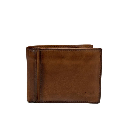 Gianni Conti Leather Wallet - Style: 4067100 - Tan