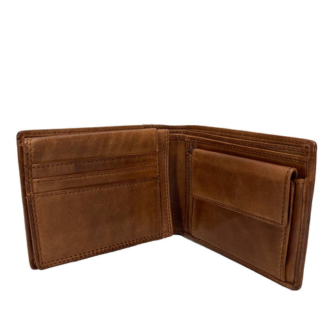 Gianni Conti Leather Wallet - Style: 4067100 - Tan