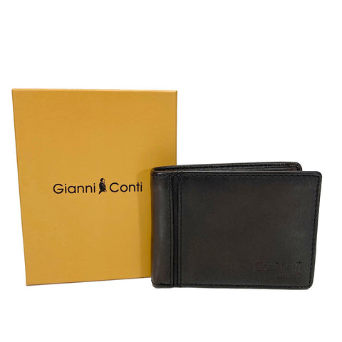 Gianni Conti Leather Wallet - Style: 4067129 - Brown