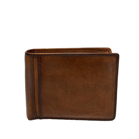 Gianni Conti Leather Wallet - Style: 4067129 - Tan