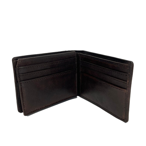 Gianni Conti Leather Wallet - Style: 4067132 - Brown