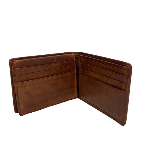 Gianni Conti Leather Wallet - Style: 4067132 - Tan