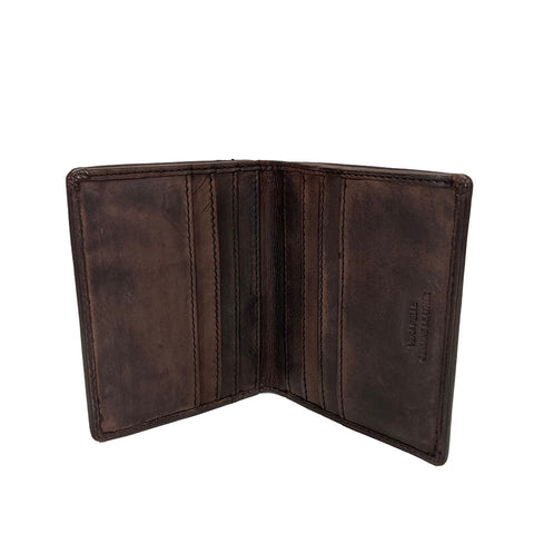 Gianni Conti Shirt Leather Wallet - Style: 4067387 - Brown