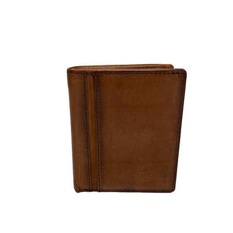 Gianni Conti Shirt Leather Wallet - Style: 4067387 - Tan