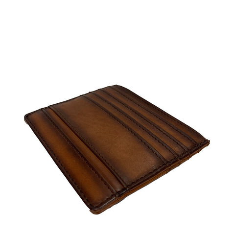 Gianni Conti Leather Credit Card Holder - Style: 4067394 - Tan