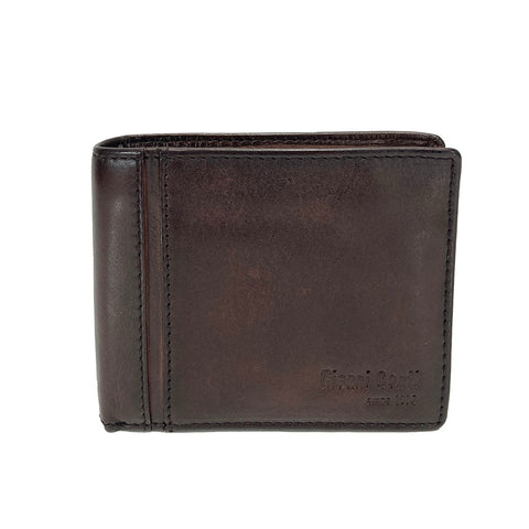 Gianni Conti Leather Wallet - Style: 4067412 - Brown