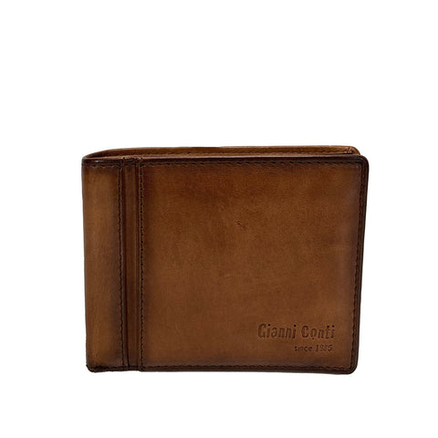 Gianni Conti Leather Wallet - Style: 4067412 - Tan