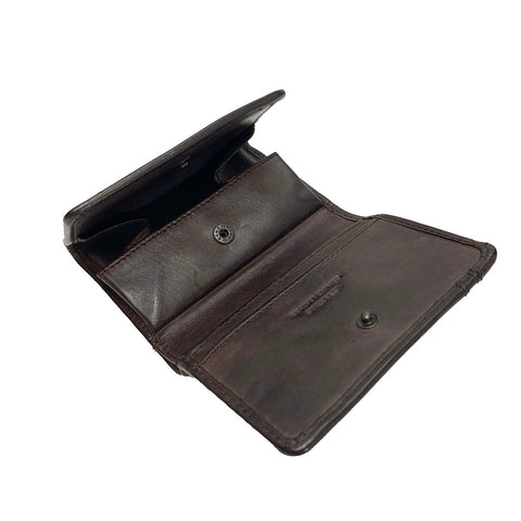 Gianni Conti Leather Tray Purse Wallet - Style: 4068101 - Brown