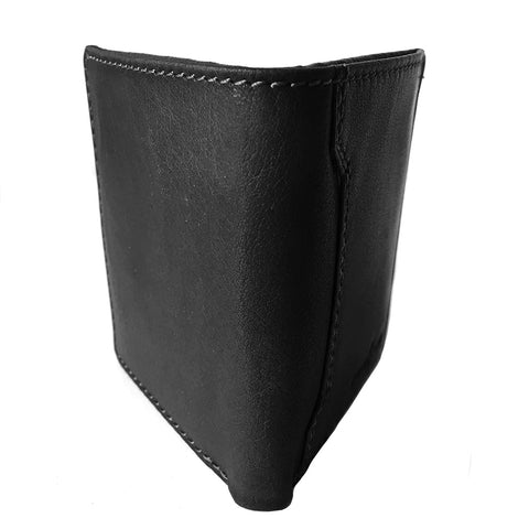 Gianni Conti Small Leather Shirt Wallet / Card Holder - Black - Style: 4117387