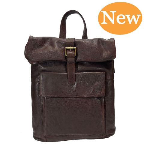 Gianni Conti Backpack -  Style: 4192397 - Dark Brown