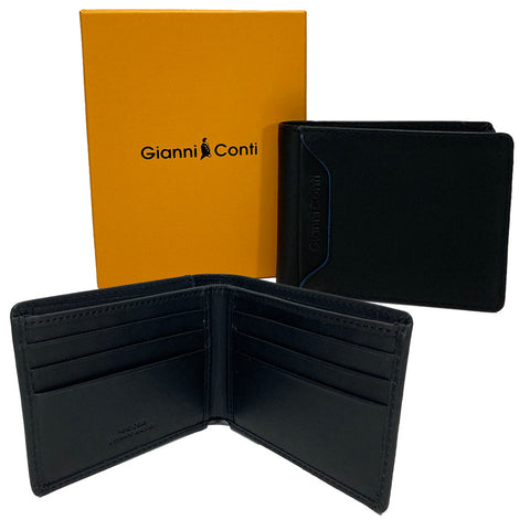 Gianni Conti Leather Wallet - Style: 4907129 - Black