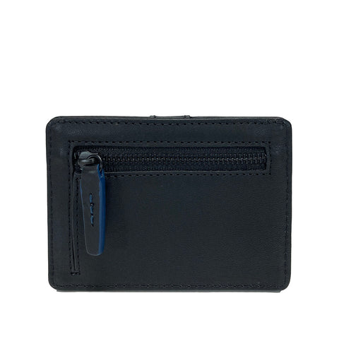 Gianni Conti Leather Card Wallet - Style: 4907277 - Black