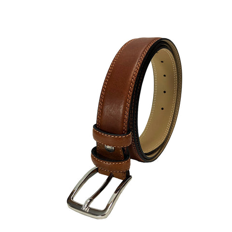 Gianni Conti Leather Belt - Style: 915252-35 Tan