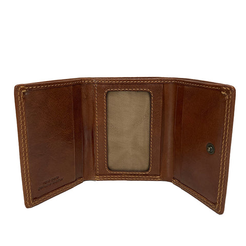 Gianni Conti Leather Shirt Wallet - Style: 917229 - Tan