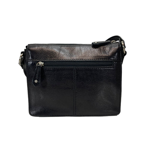 Gianni Conti Shoulder / Crossbody Bag - Style: 9440550 Black