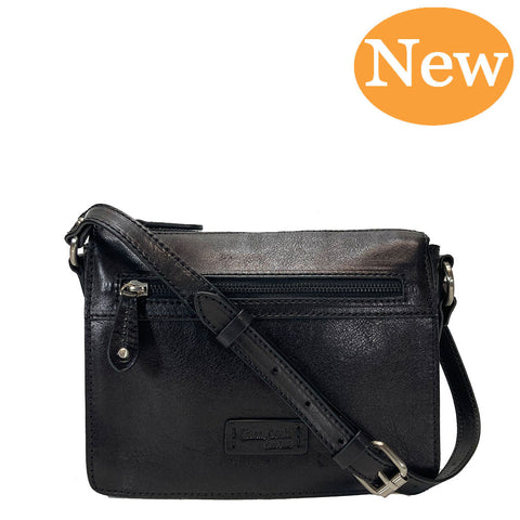 Gianni Conti Shoulder / Crossbody Bag - Style: 9440550 Black