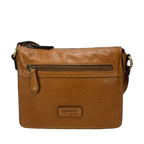 Gianni Conti Shoulder / Crossbody Bag - Style: 9440550 Camel