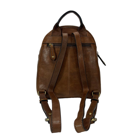 Gianni Conti Smart Leather Rucksack - Style: 9440556 - Tan