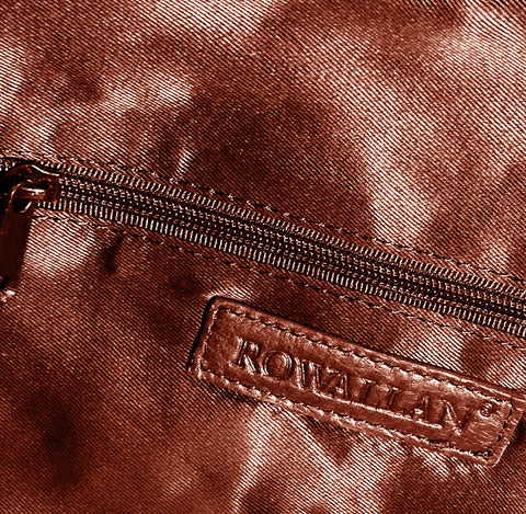 Rowallan Leather Cross Body/ Shoulder Bag - Style: 31-1843 Supatra - Cognac