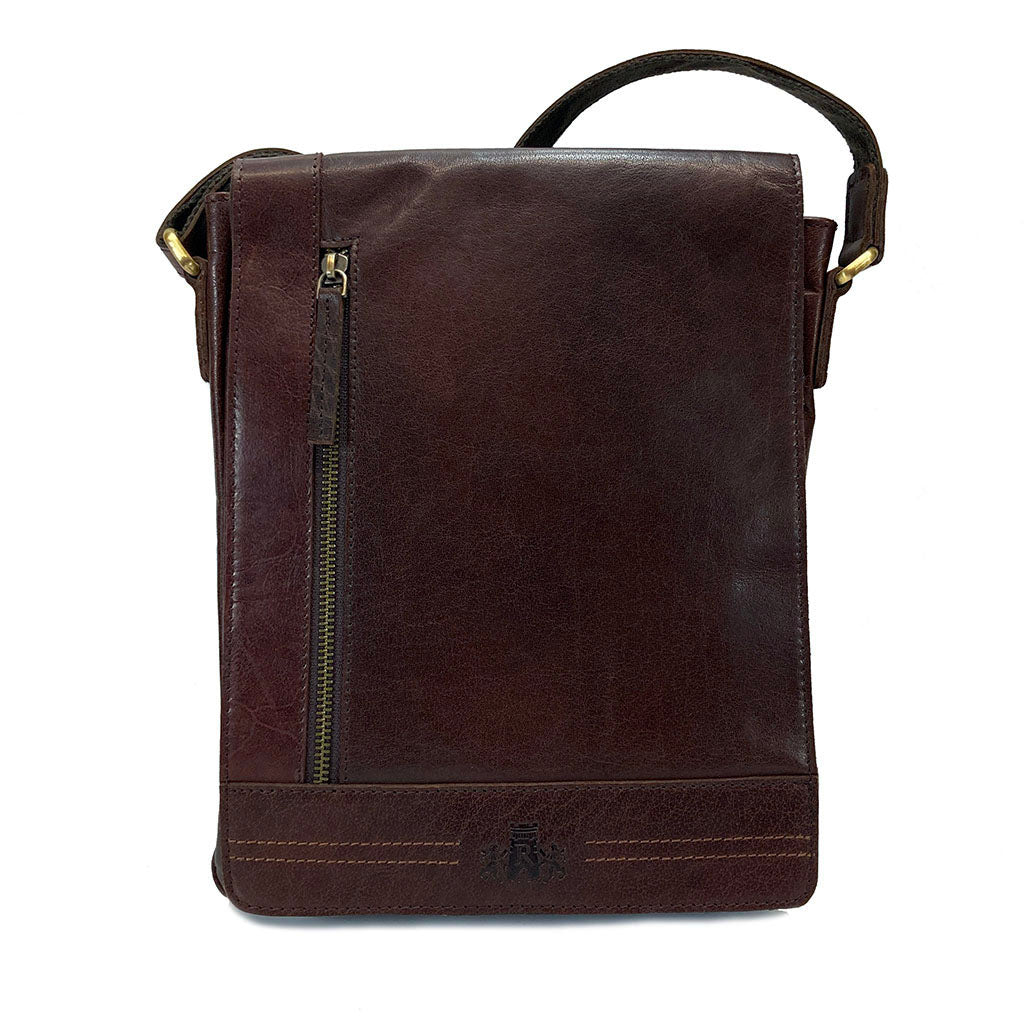 Unisex Vintage Leather Bag by Rowallan at Lambland