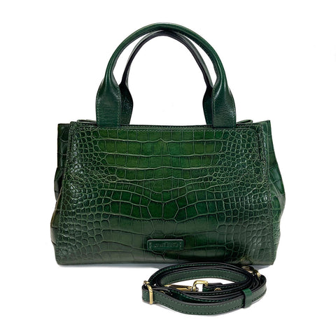 Gianni Conti Classic Grab / Multiway Bag - Style: 9493015 - Green